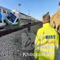 ۲۰ نفر مصدوم در حادثه قطار تهران _ کرج