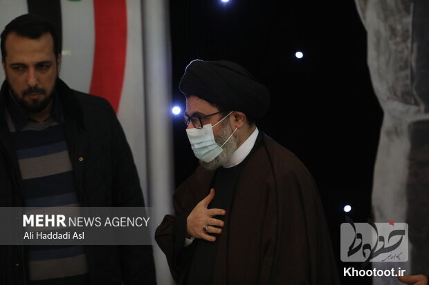 حضور مسئولین در مراسم دومین سالگرد شهادت حاج قاسم سلیمانی