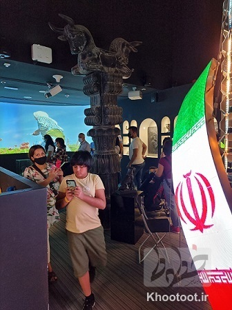 بازدیدکنندگان غرفه ایران از بخش فرش و معدن استقبال کردند/ گزارش تصویری از نمایشگاه اکسپو بازدیدکنندگان غرفه ایران از بخش فرش و معدن استقبال کردند/ گزارش تصویری از نمایشگاه اکسپو