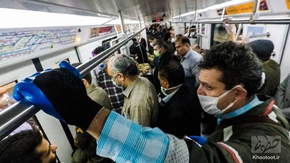 نظارت سخت‌گیرانه‌تر در مترو برای مقابله با امیکرون