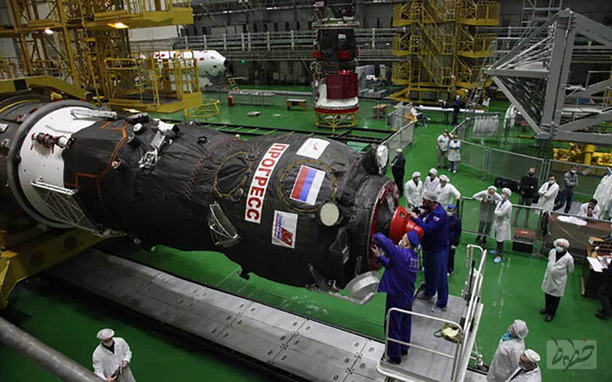 روسیه یک کپسول باری به ایستگاه فضایی بین المللی فرستاد