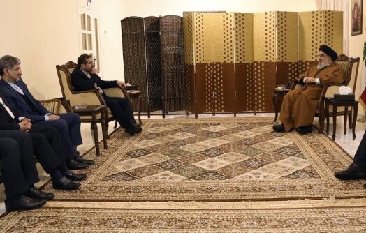 دیدار وزیر فرهنگ و ارشاد اسلامی ایران با سید حسن نصرالله دیدار وزیر فرهنگ و ارشاد اسلامی ایران با سید حسن نصرالله