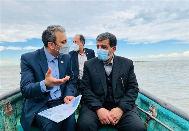 وزیر میراث فرهنگی از جزیره آشوراده بازدید کرد وزیر میراث فرهنگی از جزیره آشوراده بازدید کرد