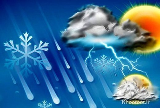 بارش شدید باران در شمال کشور/ افزایش ارتفاع موج در خلیج فارس و دریای خزر