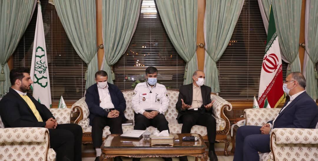 سازمان اورژانس کشور با شهرداری تهران همکاری میکند سازمان اورژانس کشور با شهرداری تهران همکاری میکند
