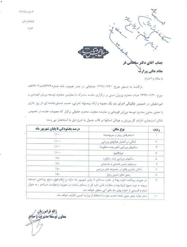 بیانیه فدراسیون ژیمناستیک در واکنش به پلمب اماکن این فدراسیون بیانیه فدراسیون ژیمناستیک در واکنش به پلمب اماکن این فدراسیون
