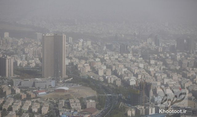 «تهران» در تسخیر ریزگردها