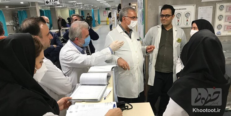 بازدید میدانی وزیر بهداشت از یک بیمارستان در تهران/ چاشنی دستورات ویژه