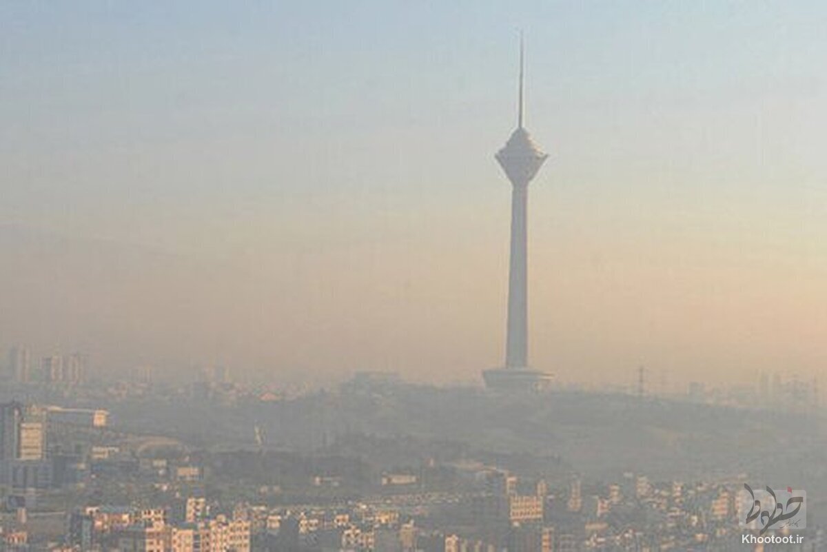 یک ایستگاه سنجش آلودگی هوای تهران در وضع بنفش قرار گرفت