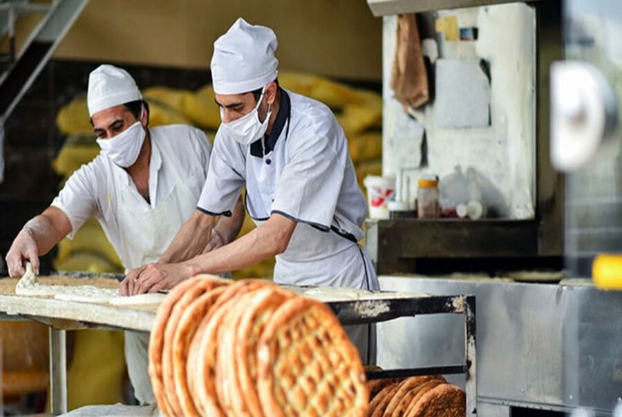 ترمیم کمک هزینه جبران درآمدی نانوا / تراکنش خرید نان  بیش از ۱۰ میلیون  است