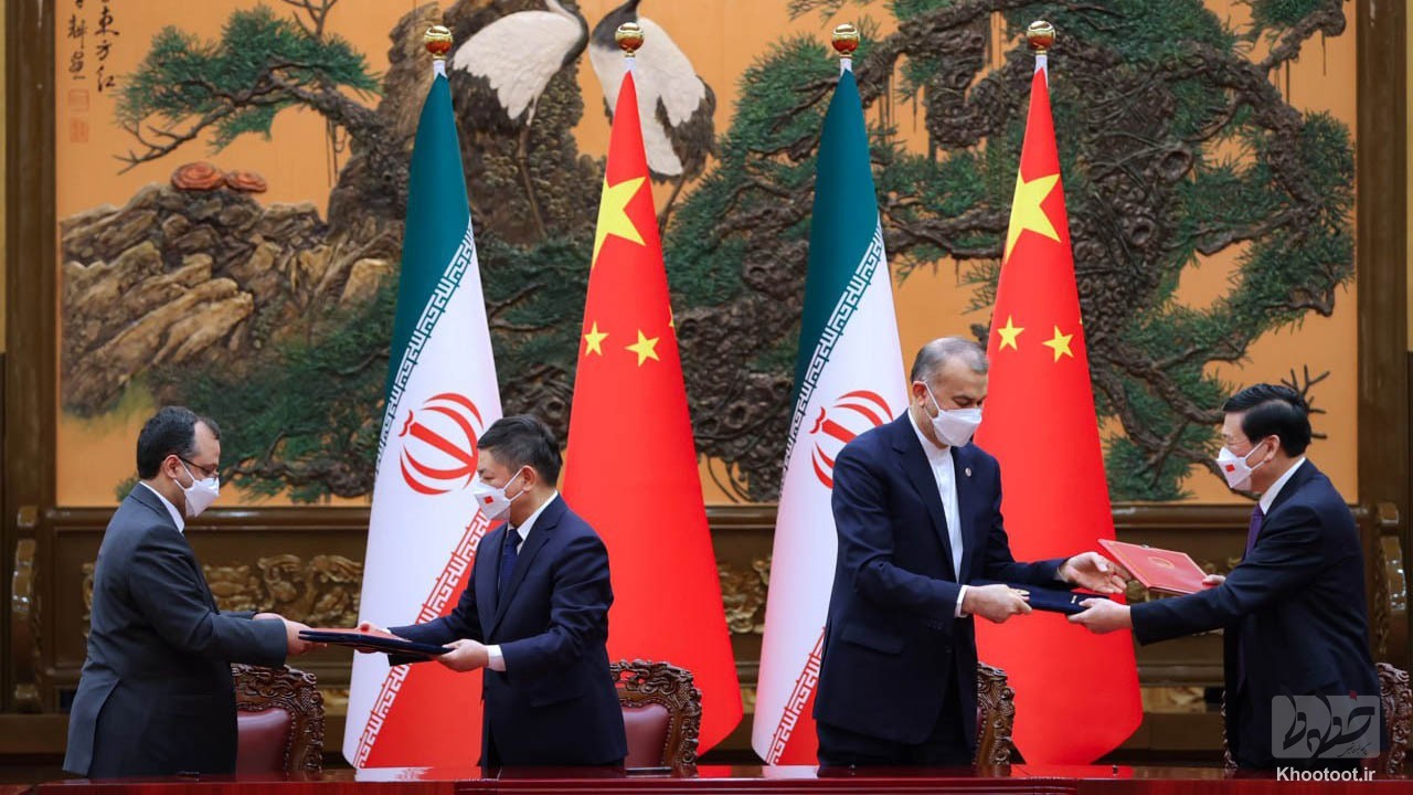 ۲۰ سند همکاری میان ایران و چین به امضا رسید
