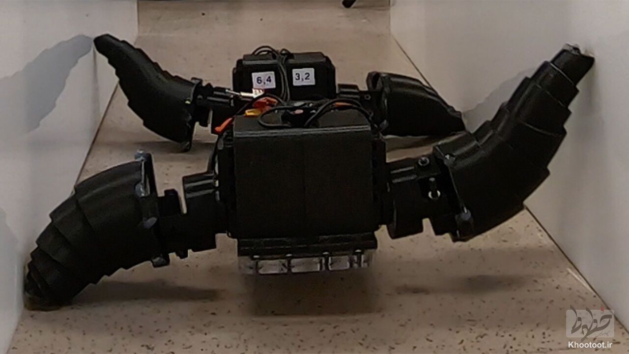 ساخت رباتی که از مسیرهای سخت می‌گذرد
