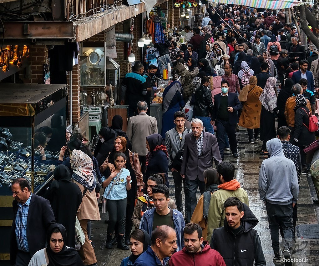 بازارهای شلوغ تهران در هیاهوی نوروز