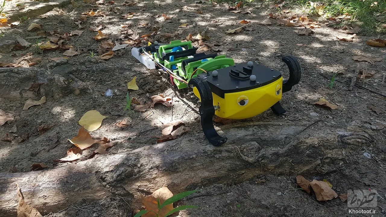 ساخت یک ربات آبی-خاکی جدید