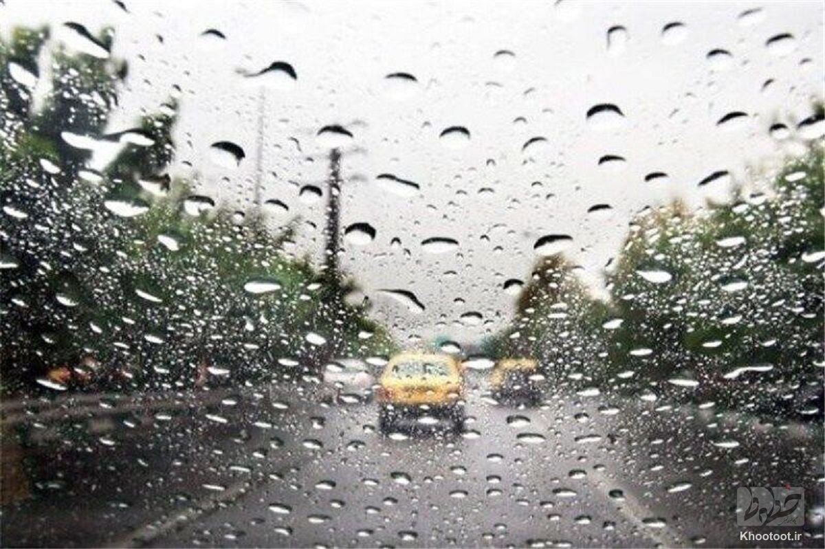 پیش‌بینی بارش باران در ۹ استان