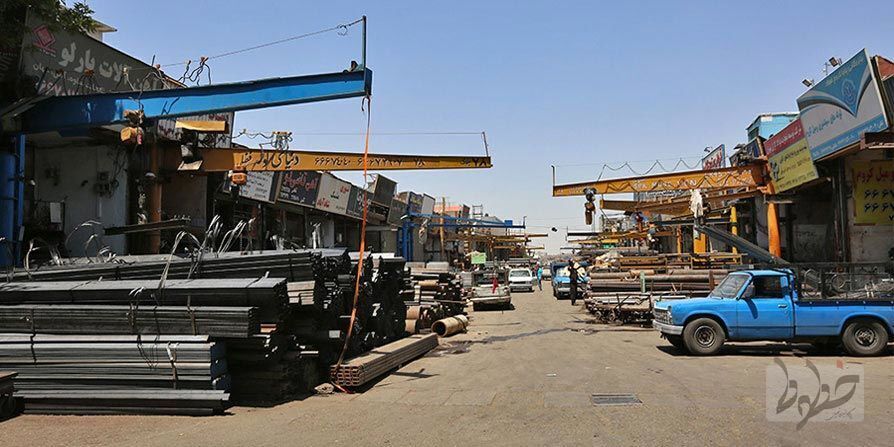 کاهش قیمت آهن در بازار آهن در بازار
