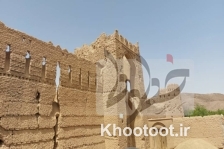 آغاز مرمت تنها قلعه ثبتی تفت آغاز مرمت تنها قلعه ثبتی تفت