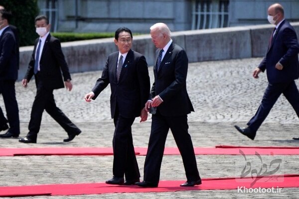بایدن با امپراتور و نخست‌وزیر ژاپن دیدار و گفتگو کرد