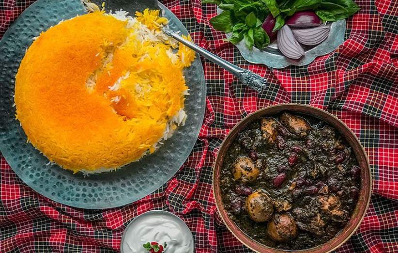 خورشت سبزی اهوازی