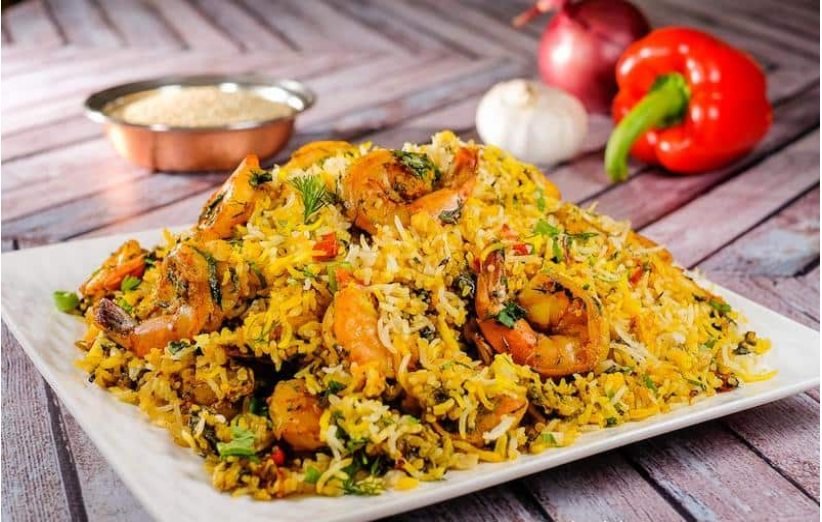 میگو پلو از غذاهای جنوبی
