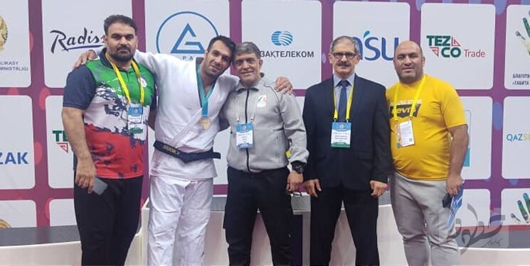 مدال زرین مسابقات جودوی کم بینایان گرند پری به نوری رسید مدال زرین مسابقات جودوی کم بینایان گرند پری به نوری رسید