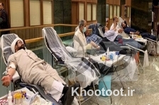 اهدای خون توسط نمایندگان و کارکنان مجلس شورای اسلامی