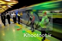 یکی از قطارهای خط یک مترو آتش گرفت یکی از قطارهای خط یک مترو آتش گرفت