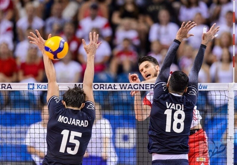 ناکامی بلندقامتان والیبال ایران مقابل لهستان