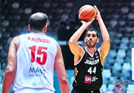 احترام ملی‌پوش اردنی به ستاره بسکتبال ایران