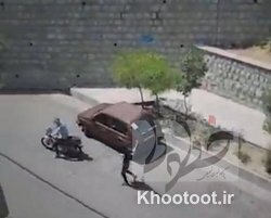 شناسایی زورگیر قمه به دست محله ولنجک