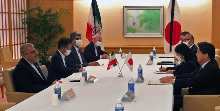 توافق وزیر نفت ایران و ‌وزیر امورخارجه ژاپن بر توسعه همکاری‌های دو طرف