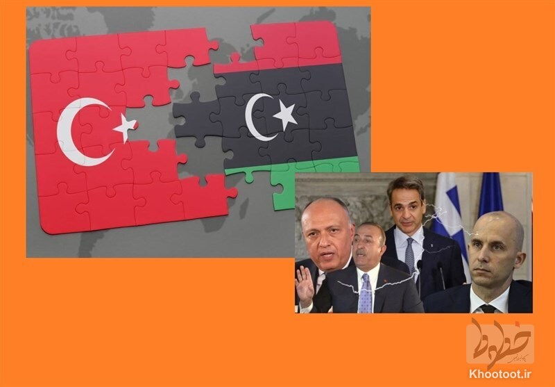 ائتلاف یونان و مصر  علیه لیبی/دولت موقت طرابلس اجازه امضای توافق‌ با ترکیه  ندارد!