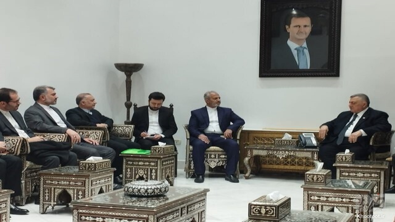 رایزنی معاون کنسولی وزارت خارجه با رئیس پارلمان سوریه در تقویت روابط دوجانبه