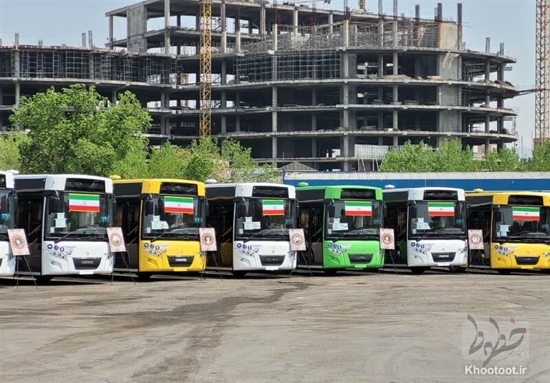 ورود اتوبوس‌های جدید به پایتخت