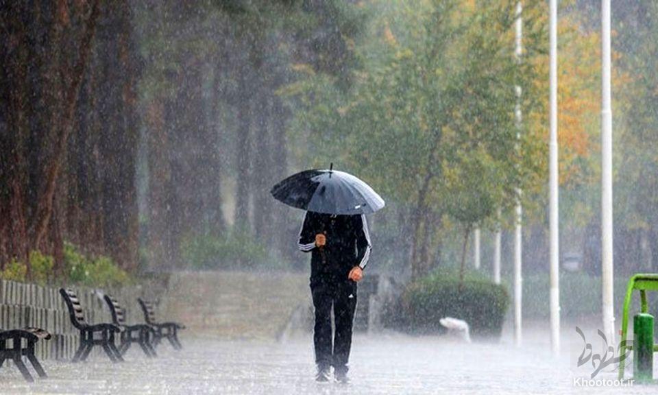 تهران تا پایان هفته بارانی می‌شود