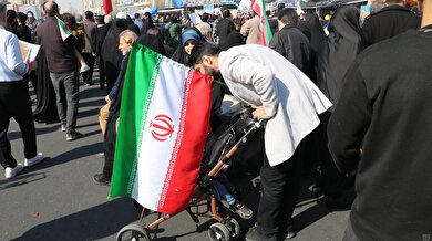گزارش تصویری خطوط از حماسه آفرینی مردم در راهپیمایی 22 بهمن