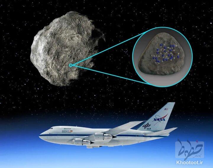 کشف آب برای اولین بار روی یک سیارک!
