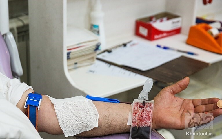 توزیع بیش از 2 میلیون واحد خون در کشور