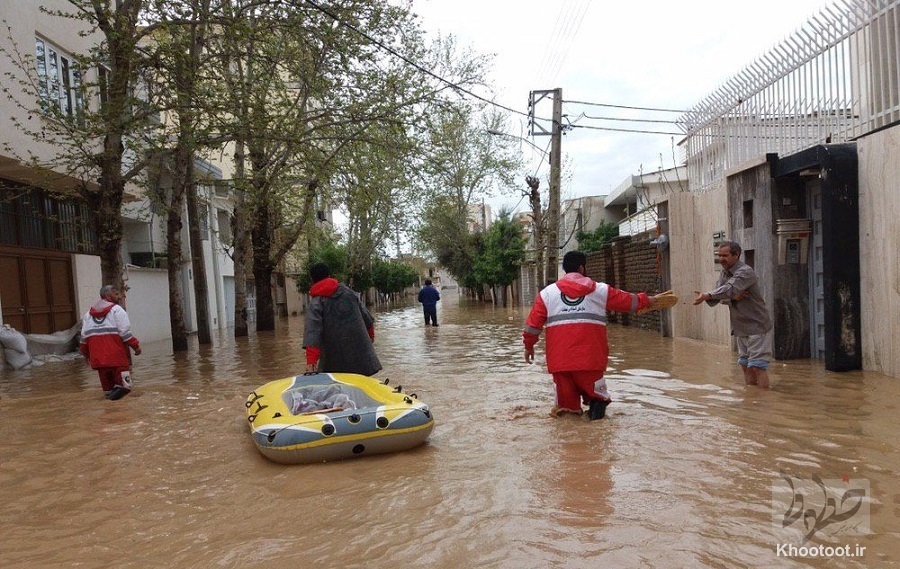 وقوع سیلاب در استان گلستان/ پرهیز از تردد غیر ضروری