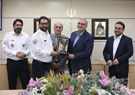 وزیر بهداشت از کارشناس اورژانس تهران قدردانی کرد