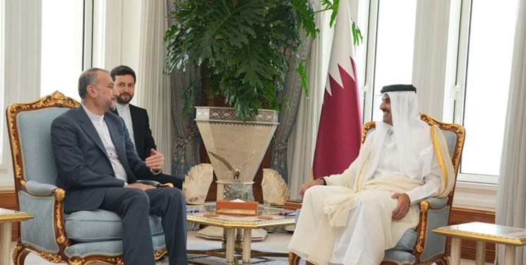 امیر قطر: به دنبال توسعه همه جانبه روابط با ایران هستیم امیر قطر: به دنبال توسعه همه جانبه روابط با ایران هستیم
