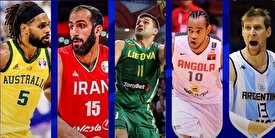 برترین گلزنان ادوار جام جهانی/ ستاره بسکتبال ایران در رده 66 قرار گرفت