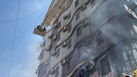 آتش‌سوزی در هتل زائران ایرانی در نجف