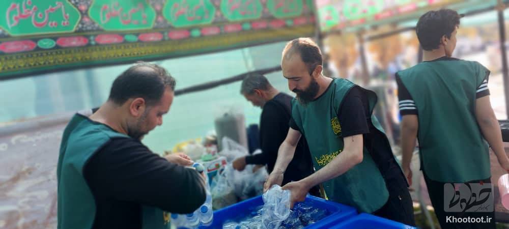 پذیرایی روزانه بیش از هزاران زائر در مرز خسروی پذیرایی روزانه بیش از هزاران زائر در مرز خسروی