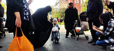 گزارش تصویری خطوط از راهپیمایی جا ماندگان اربعین حسینی در تهران