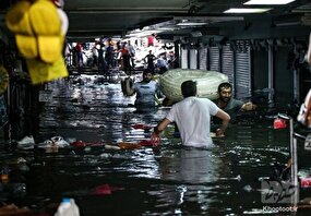 تماشا کنید| شهر استانبول در زیر آب