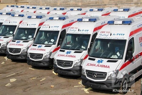 ورود 1000 دستگاه آمبولانس به ناوگان اورژانس کشور