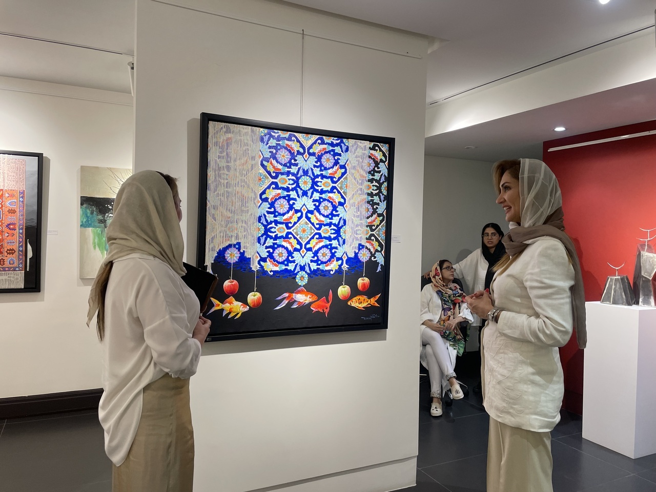 برگزاری نمایشگاه آثار هنری هنرمندان مطرح ایرانی با حمایت اتاق بازرگانی ایران و سوئیس
