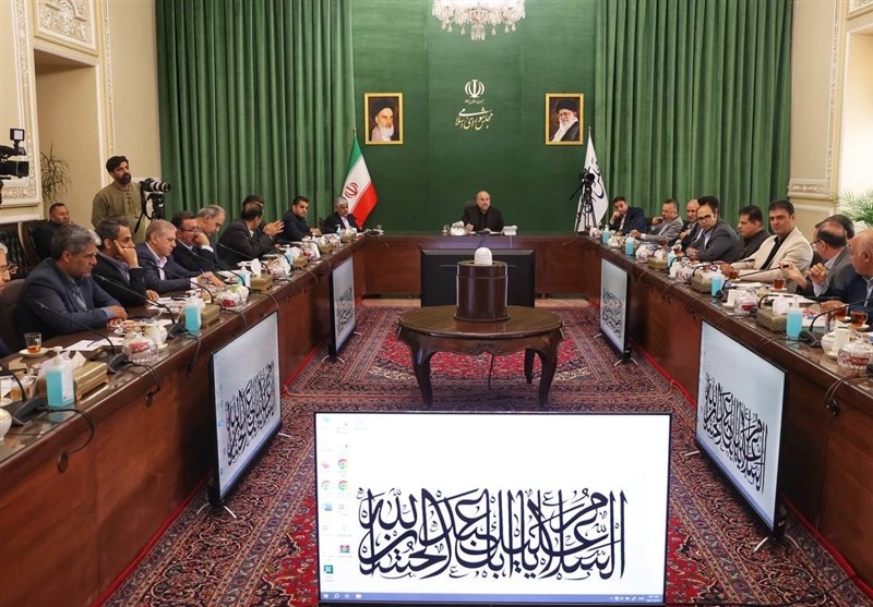 کیومرث هاشمی و روسای فدراسیون&zwnj;ها با محمد باقر قالیباف دیدار کردند