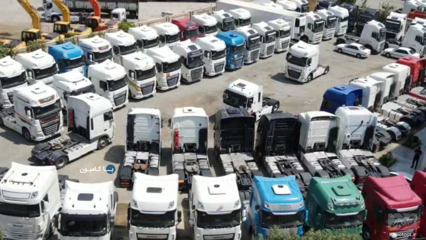 انتقاد انجمن خودروسازان به قالیباف نسبت به واردات کامیون  ده سال کارکرد